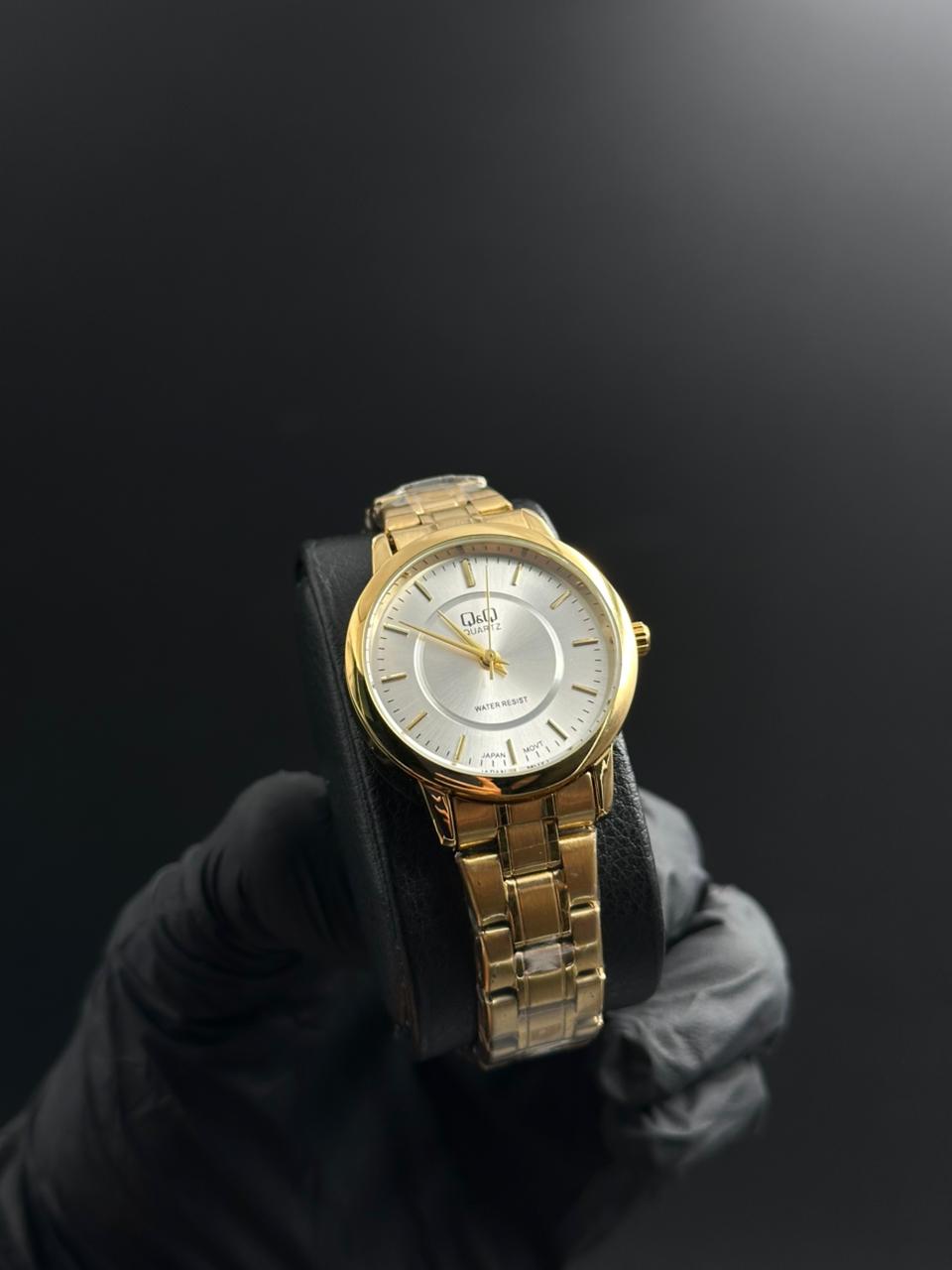 QYQ Mujer Dorado Tablero Plateado