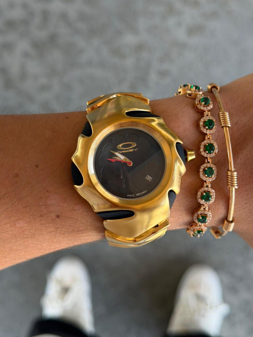 Okey Blade Dorado Tablero Negro