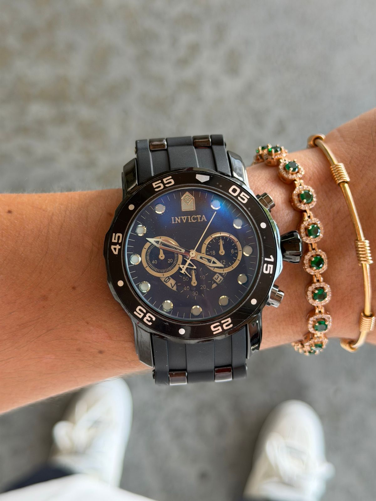 Invcta Drive Goma Negra Tablero Negro