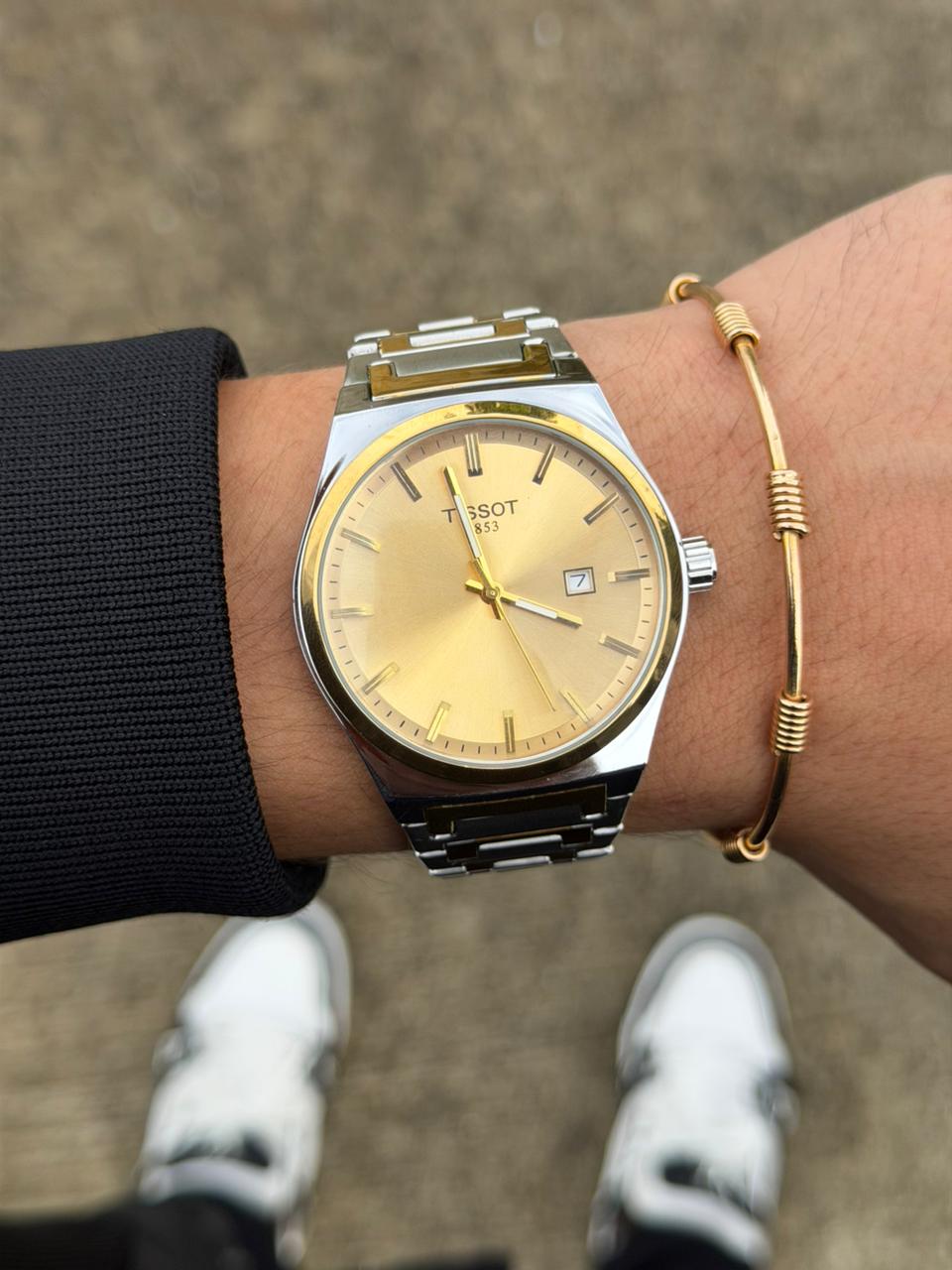 Tsst Metalico PRX Bicolor Dorado Tablero Dorado