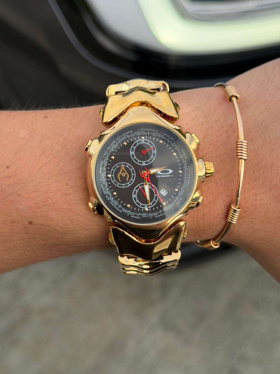Okey Gmt Dorado Tablero Negro