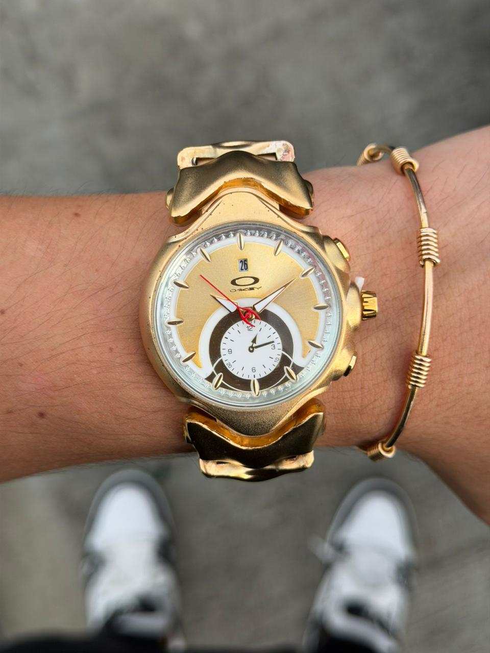 Okey Jugde Dorado Tablero Dorado Blanco