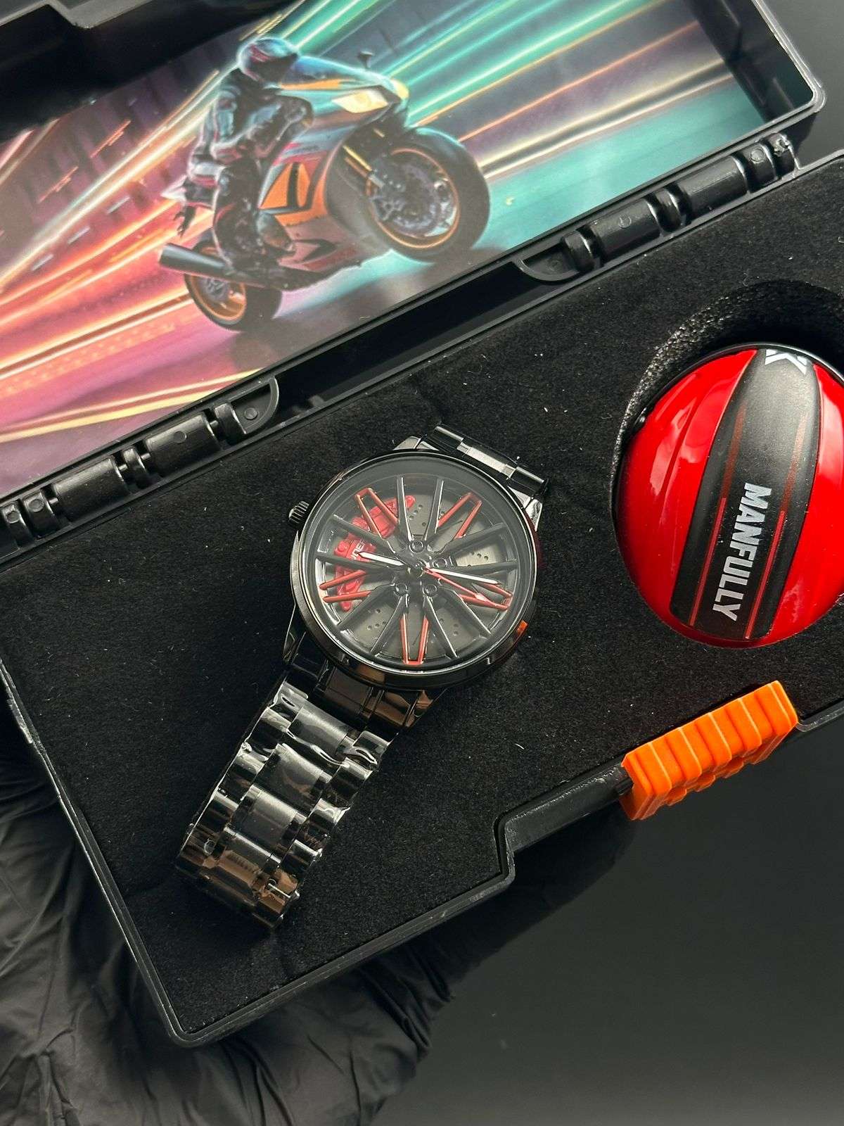 G-fx Rin Negro Tablero Negro Rojo