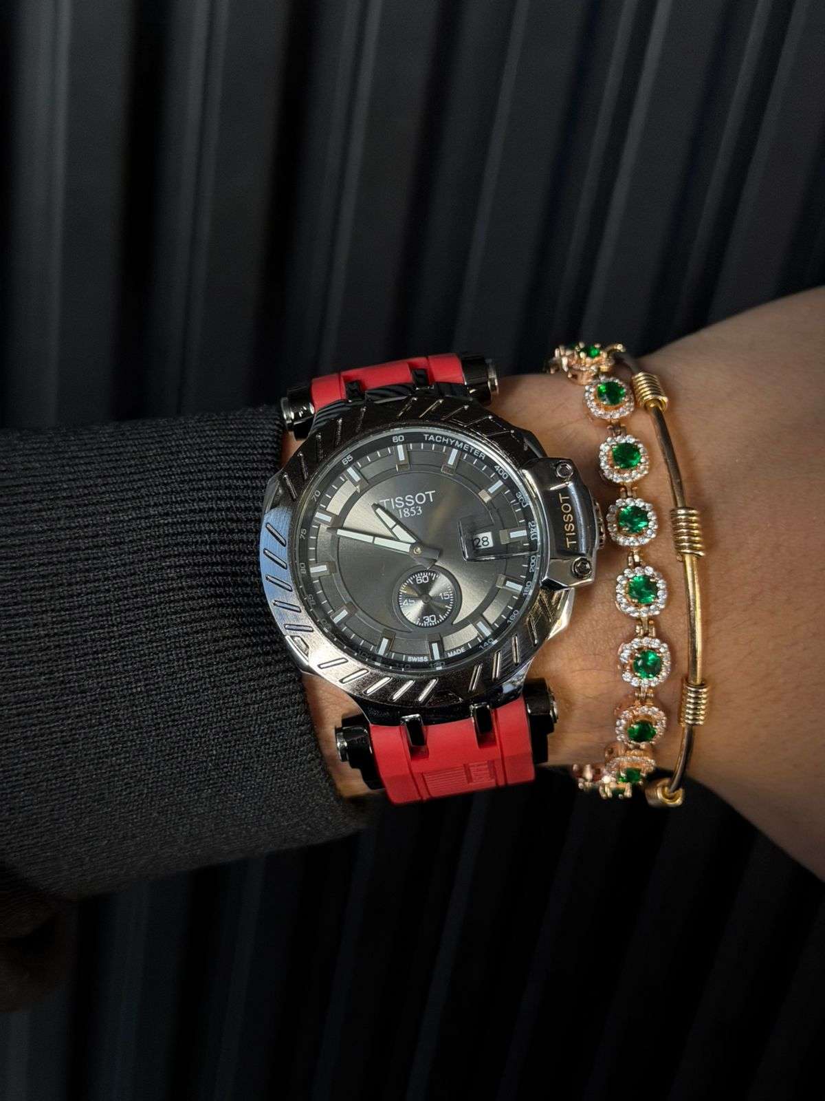 Tsst Goma Roja Tablero Negro