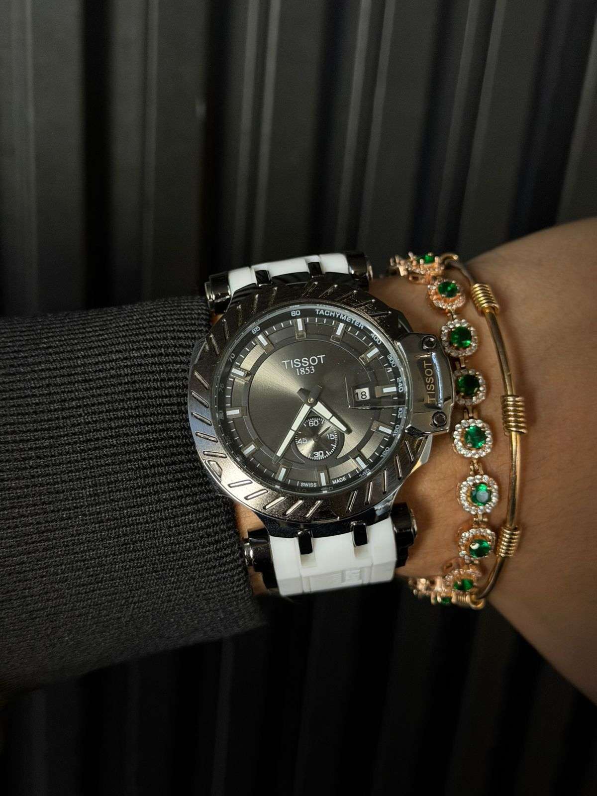 Tsst Goma Blanca Tablero Negro Negro