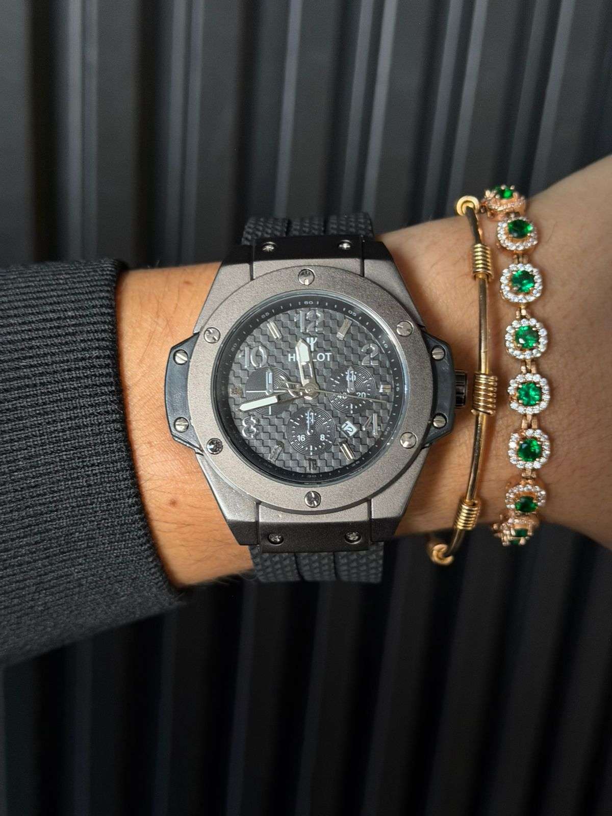 Hblt Goma Negra Tablero Negro