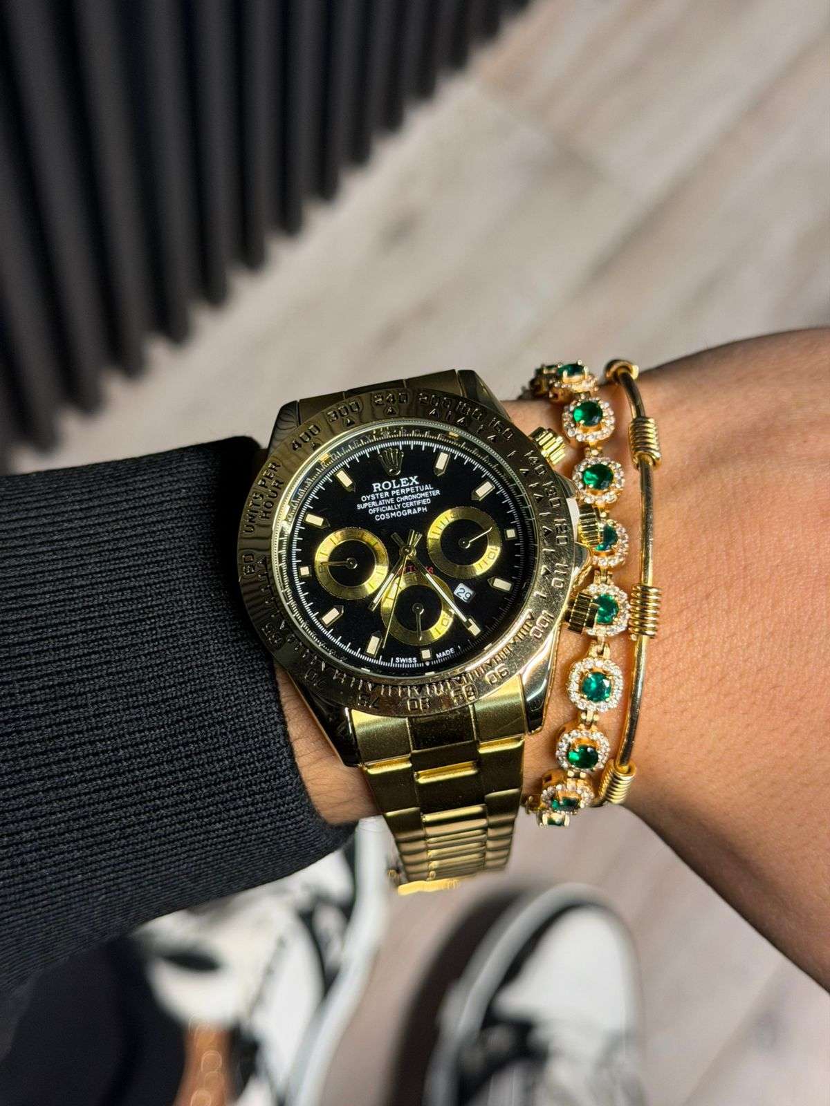 Rlx Daytn Dorado Tablero Negro