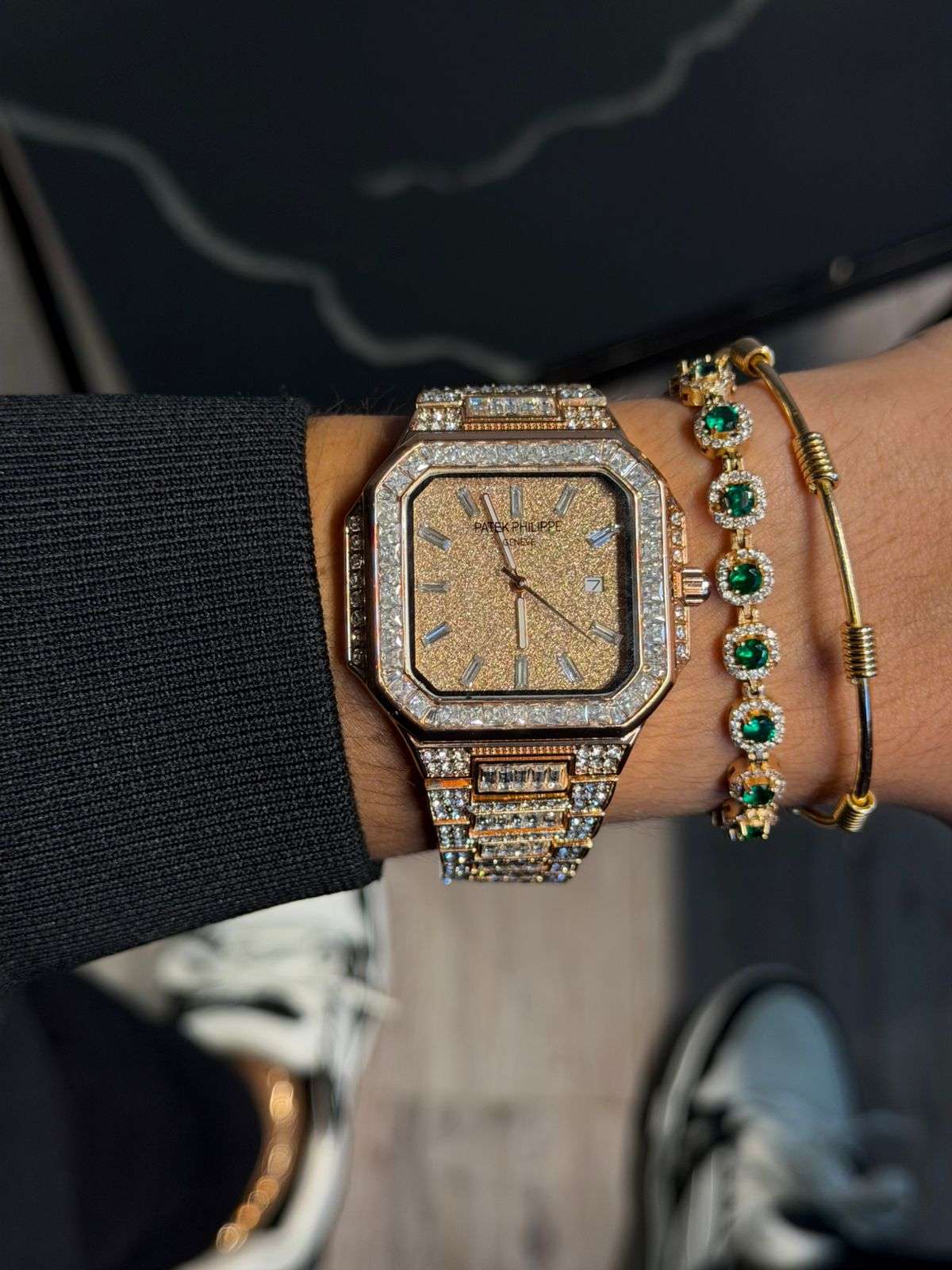 Patk Diamond Dorado Tablero Dorado