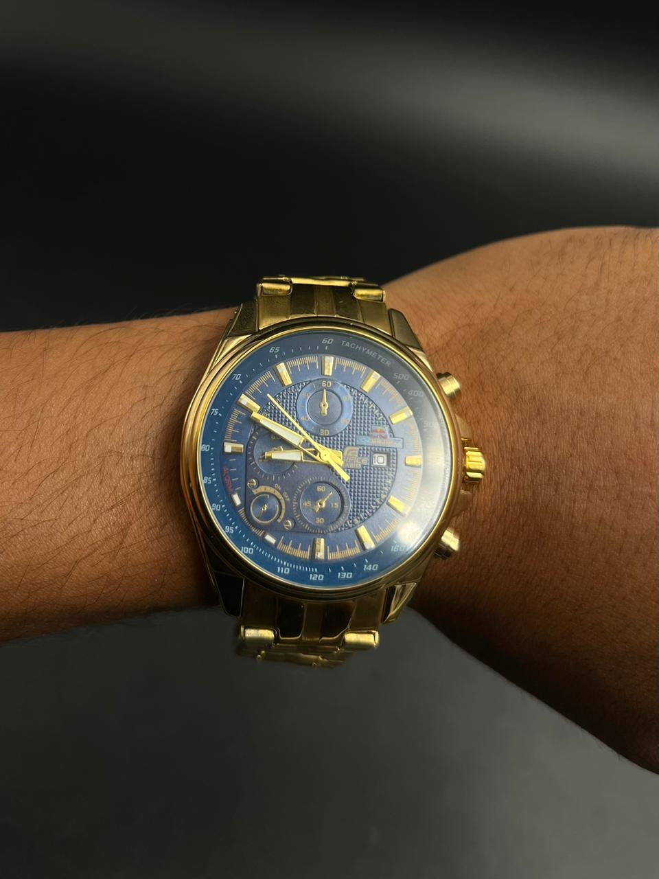 Cso Edfc Dorado Tablero Azul