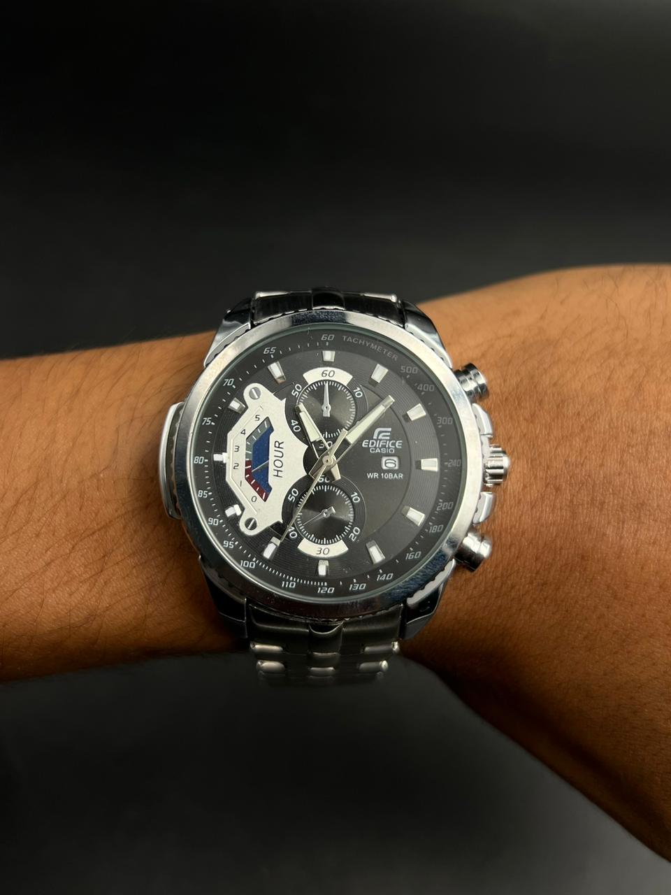 Cso Edfc Plateado Tablero Negro Plateado