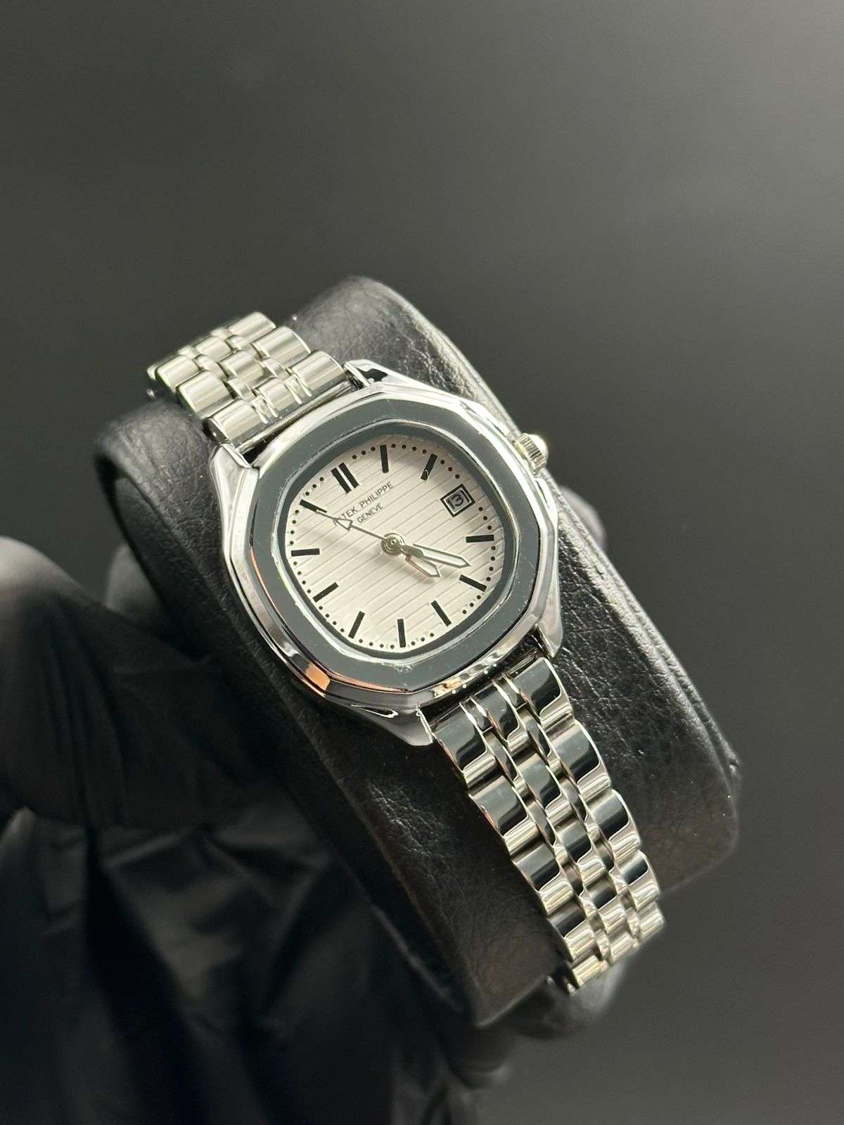 Patk Mujer Plateado Tablero Blanco