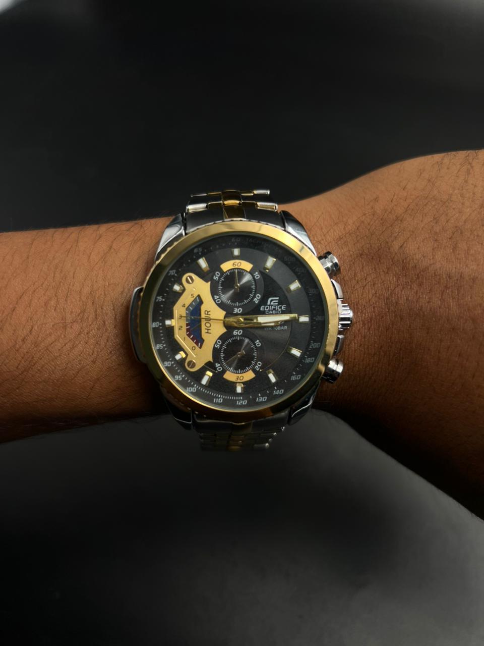 Cso Edfc Bicolor Dorado Tablero Negro Dorado