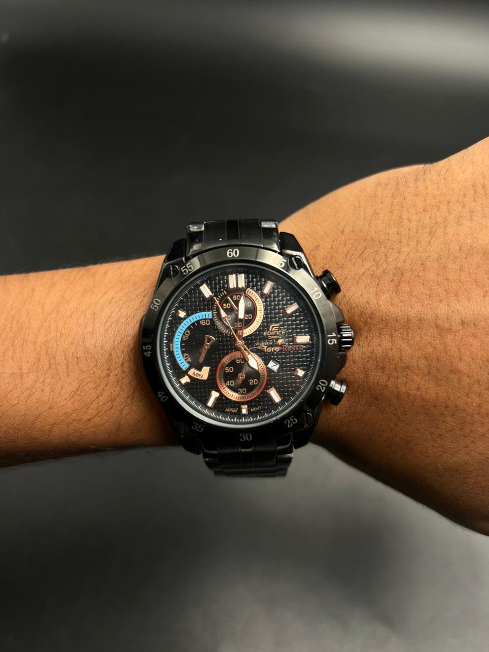 Cso Edfc Negro Tablero Negro Oro Rosa