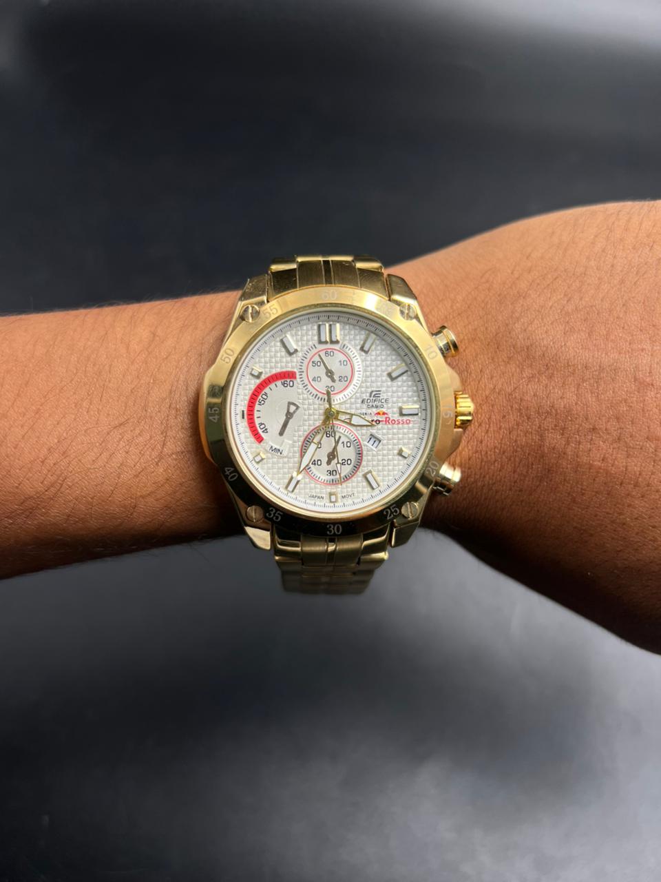 Cso Edfc Dorado Tablero Blanco Rojo