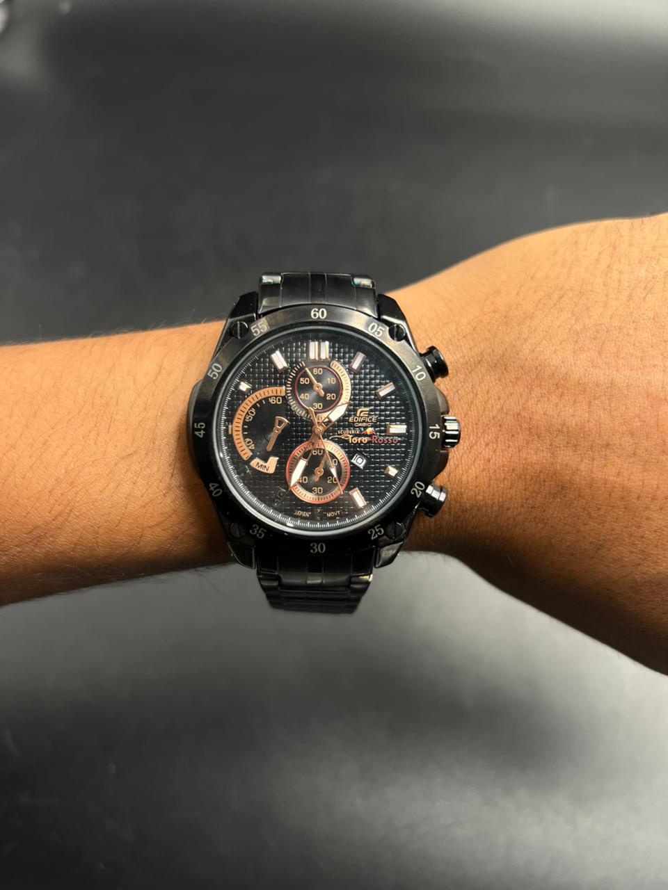 Cso Edfc Negro Tablero Negro Oro Rosa