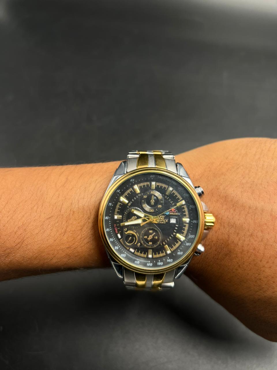 Cso Edfc Bicolor Dorado Tablero Negro Dorado