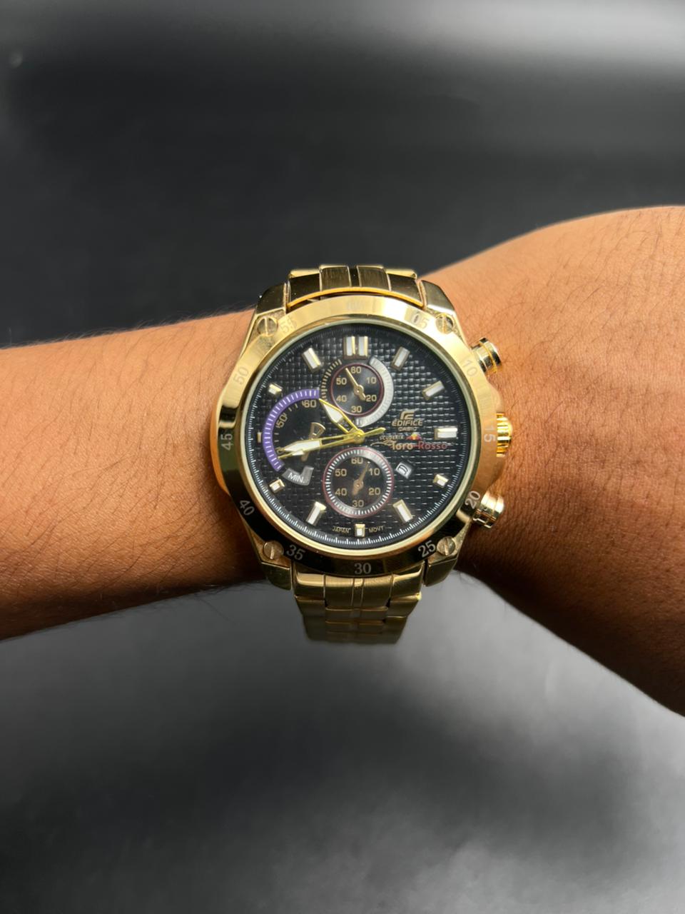 Cso Edfc Dorado Tablero Negro Azul