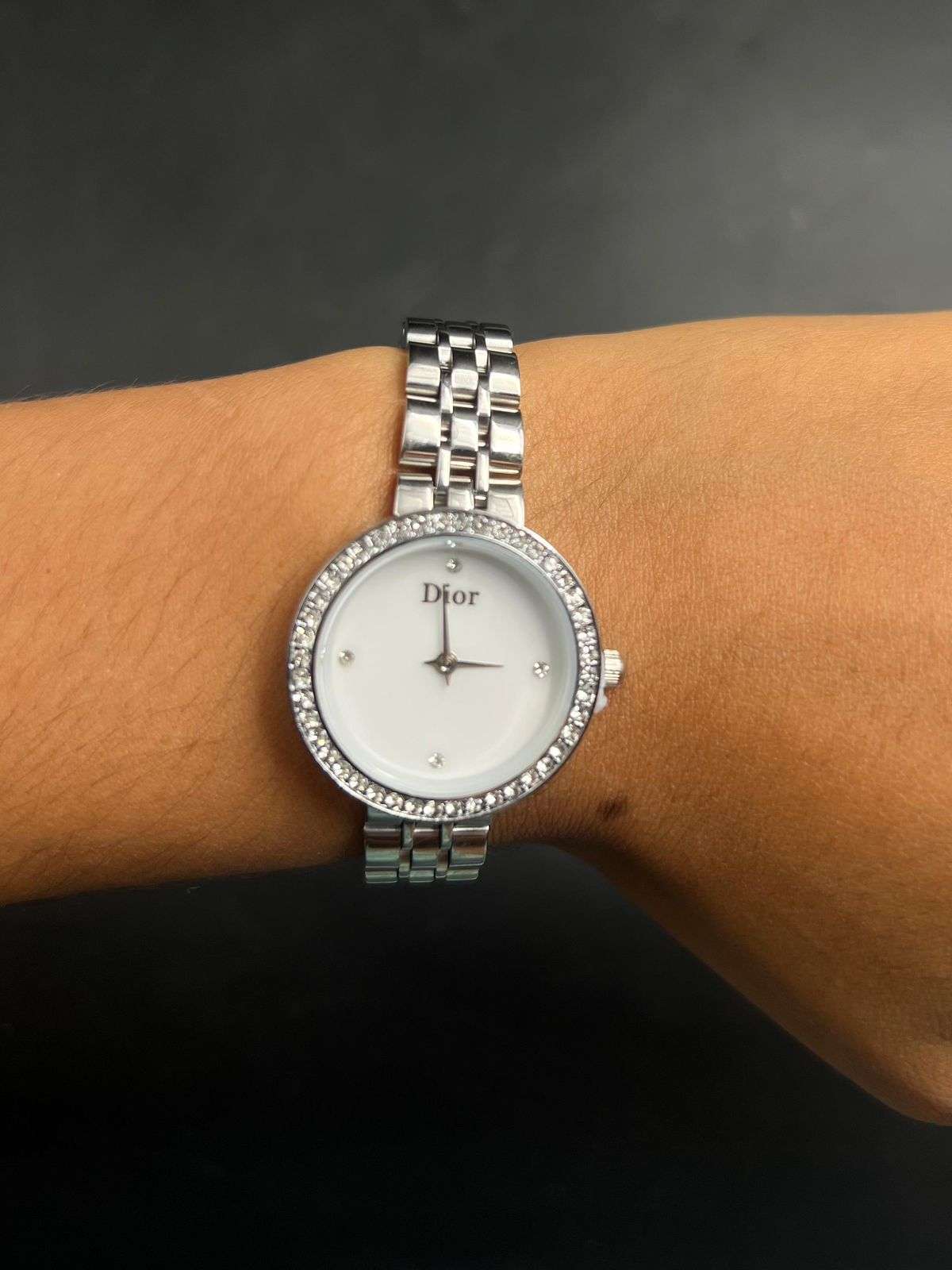 DOR Mujer Plateado Tablero Blanco