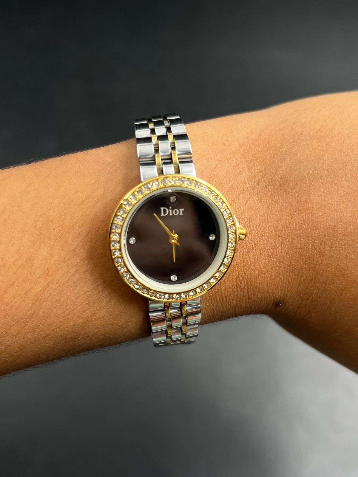 DOR Mujer Bicolor Oro Rosa Tablero Negro