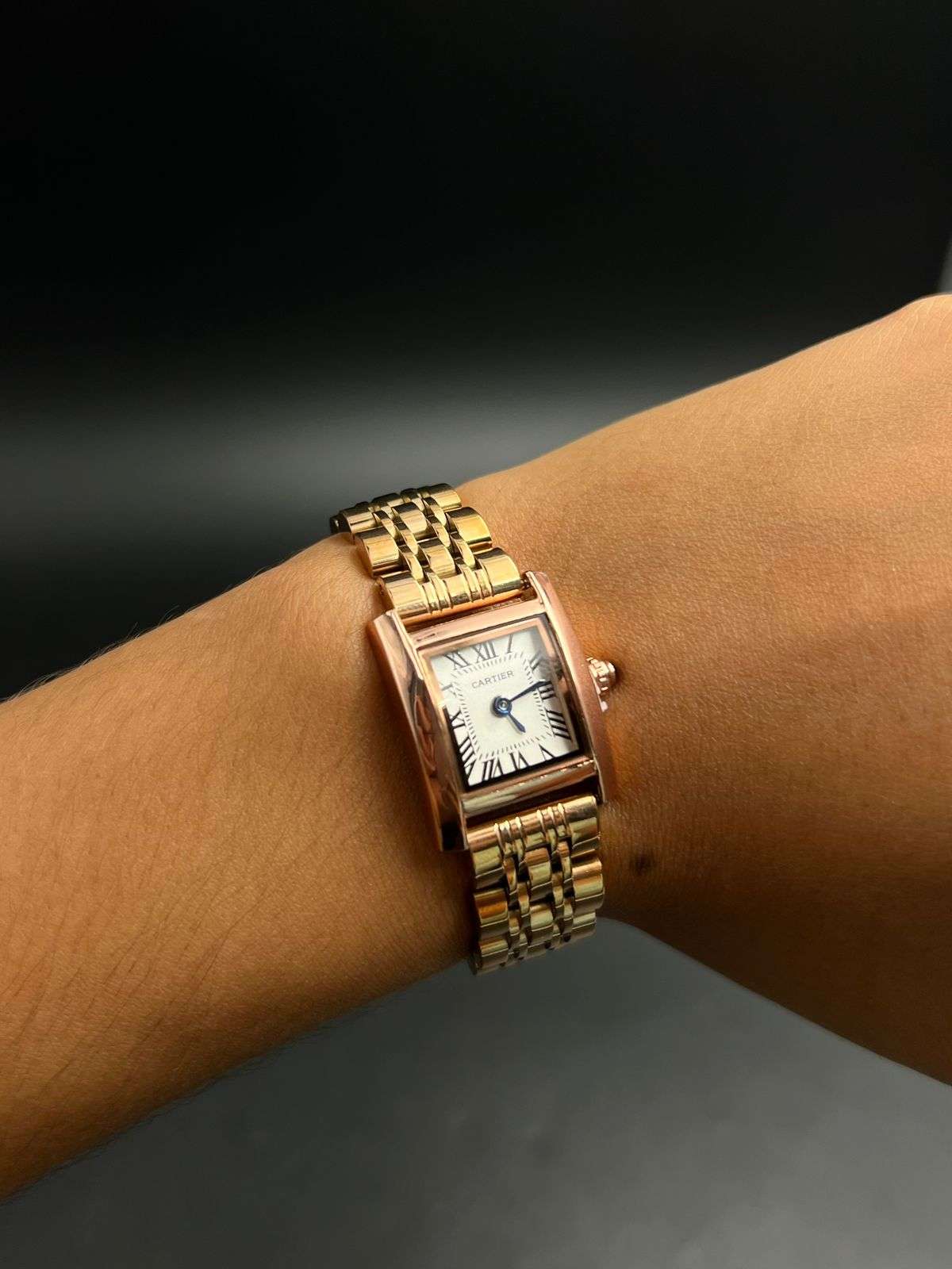 Crtr Mujer Oro Rosa Tablero Blanco