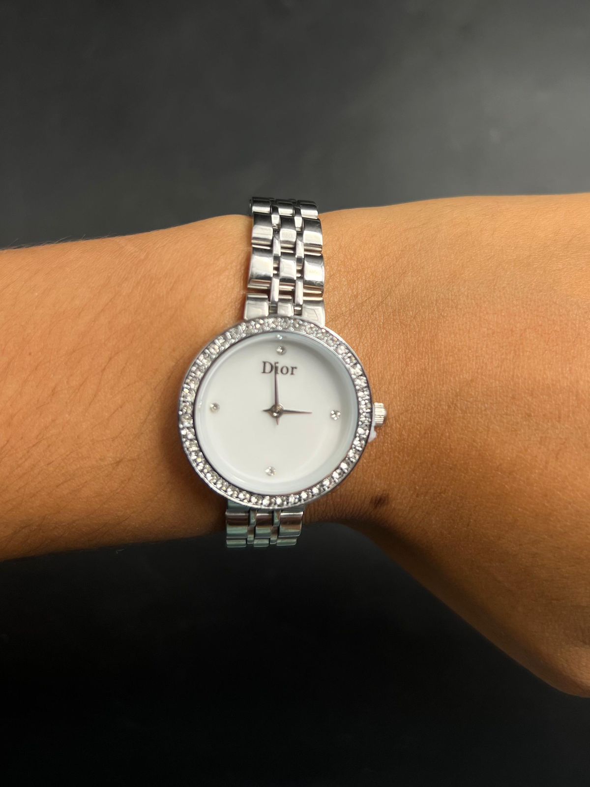 DOR Mujer Plateado Tablero Blanco