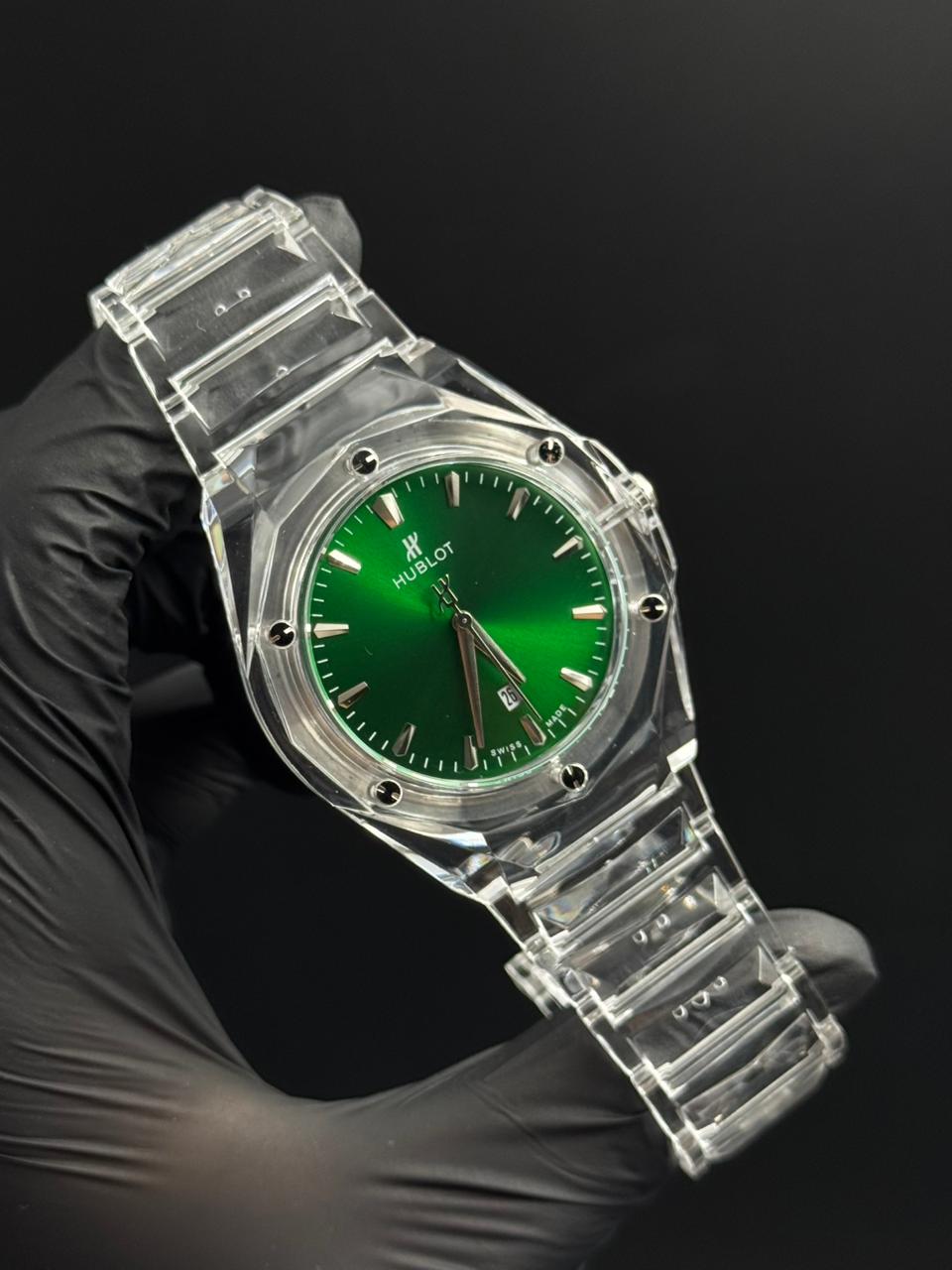 Hblt Resina Transparente Tablero Verde