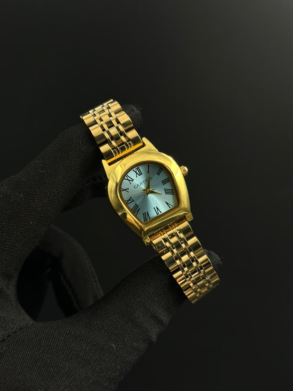 Crtr Mujer Dorado Tablero Plateado