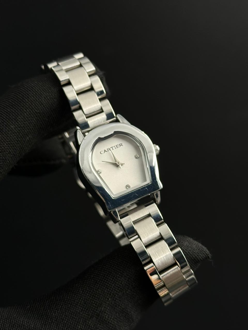 Crtr Mujer Plateado Tablero Blanco