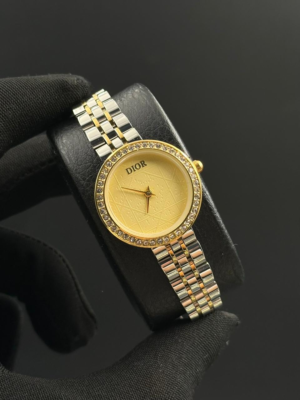 Dor Mujer  Bicolor Dorado Tablero Dorado