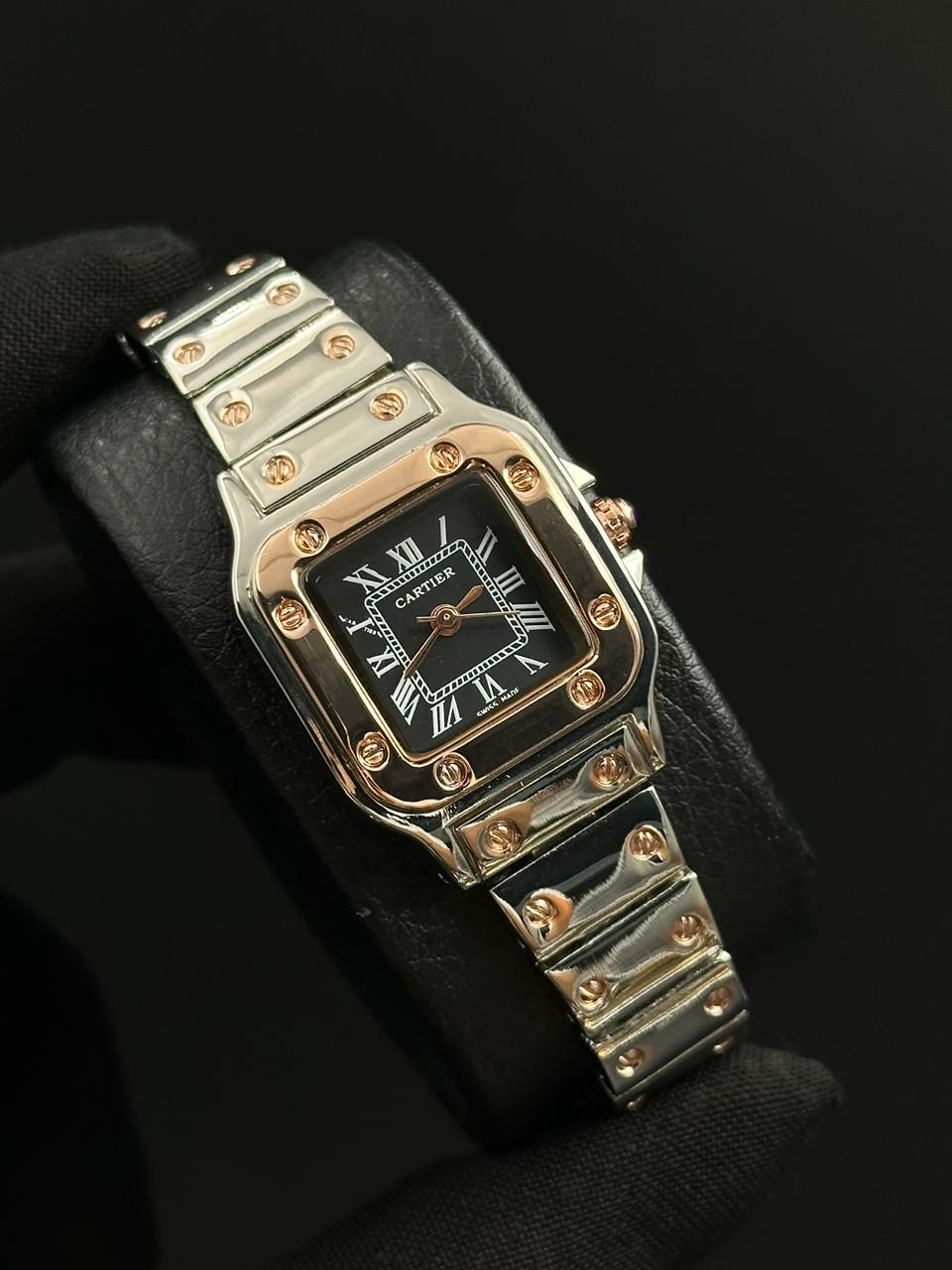 Crtr Rm Mujer Bicolor Oro Rosa Tablero Negro