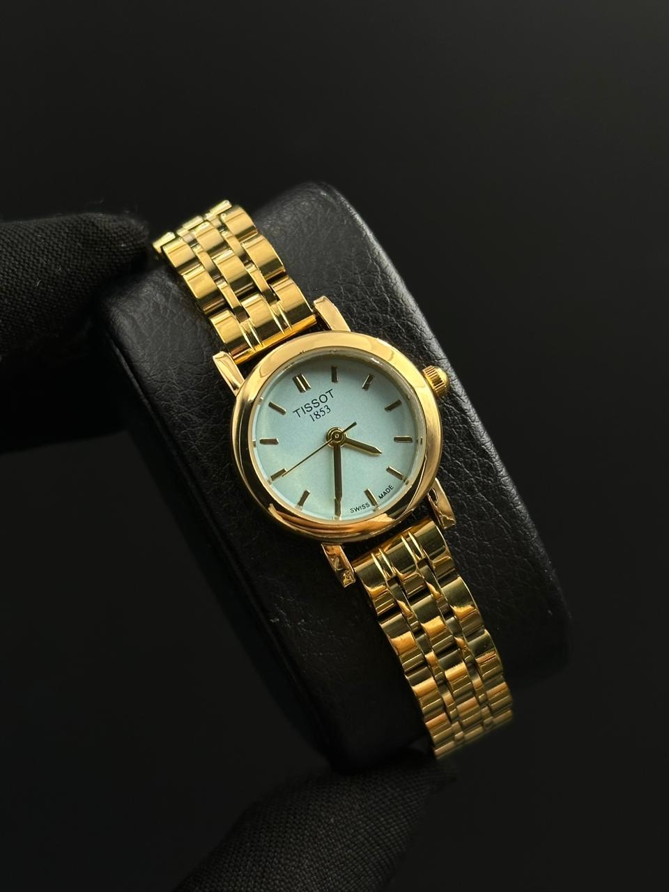 Tsst Mujer Dorado Tablero Verdoso