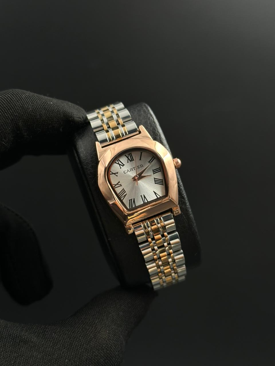 Rlx Roman Bicolor Oro Rosa Tablero Plateado