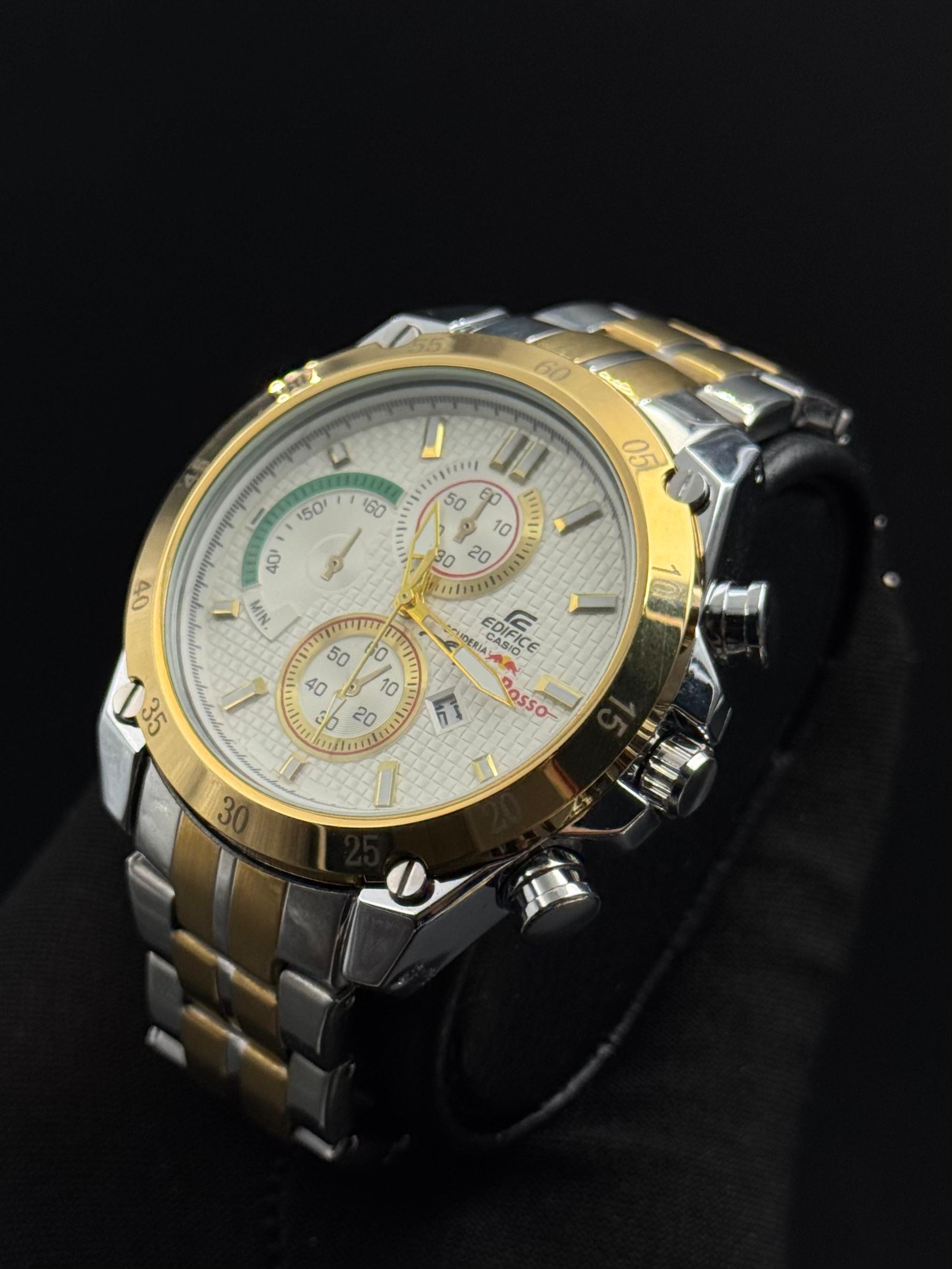 Cso Edfc Bicolor Dorado Tablero Blanco Dorado Verde