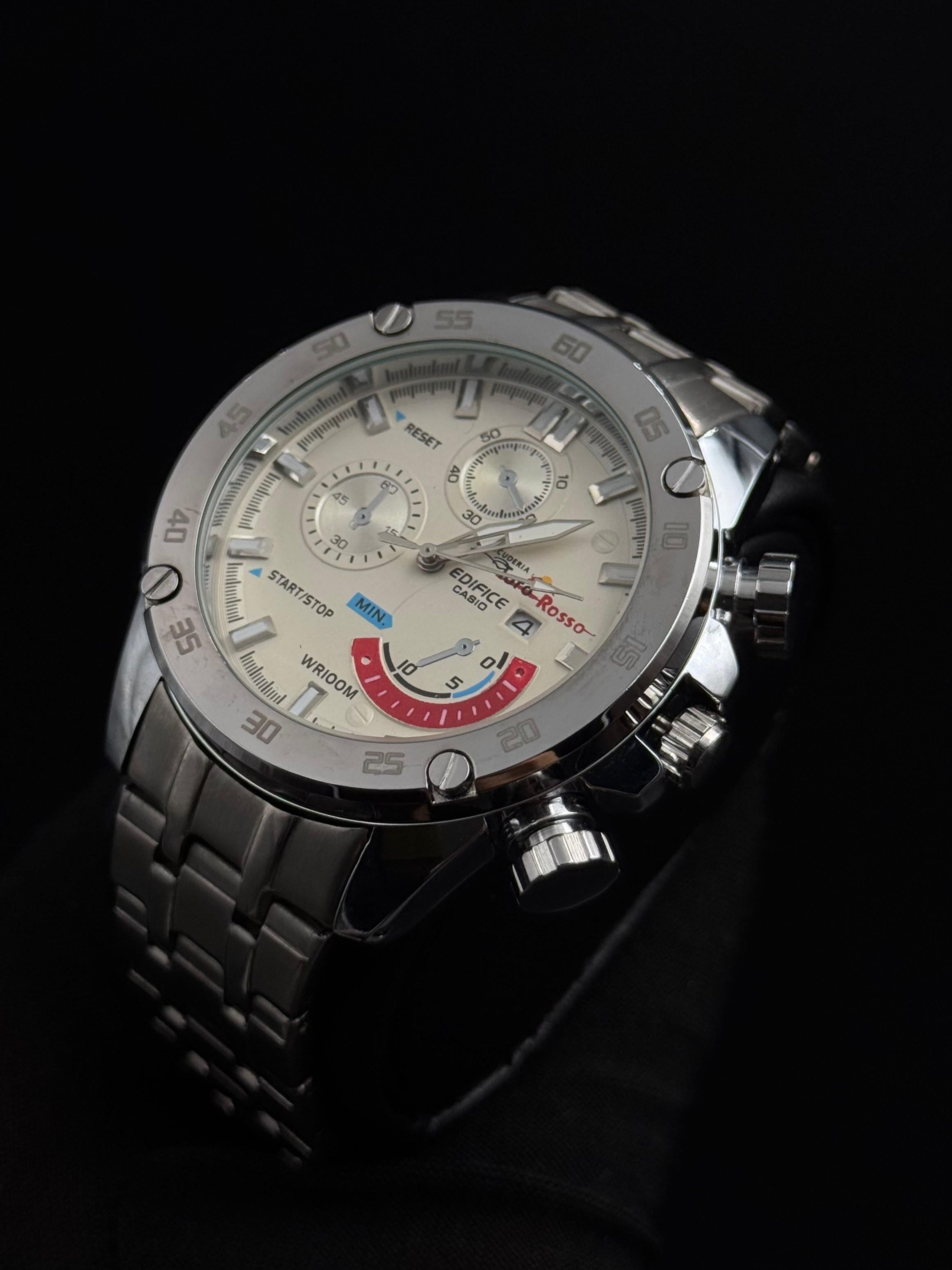 Cso Edfc Plateado Tablero Blanco Rojo