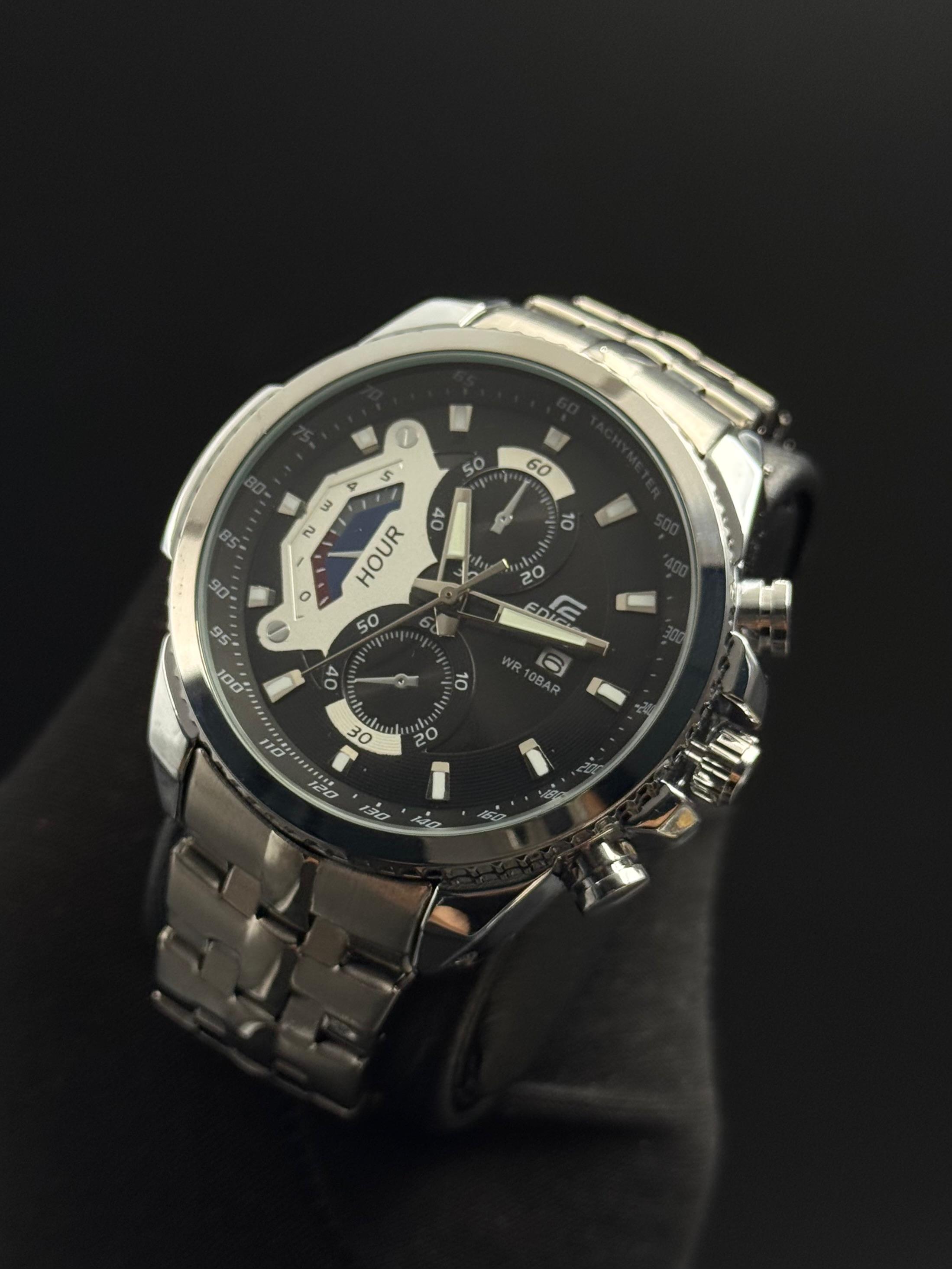 Cso Edfc Plateado Tablero Negro Plateado