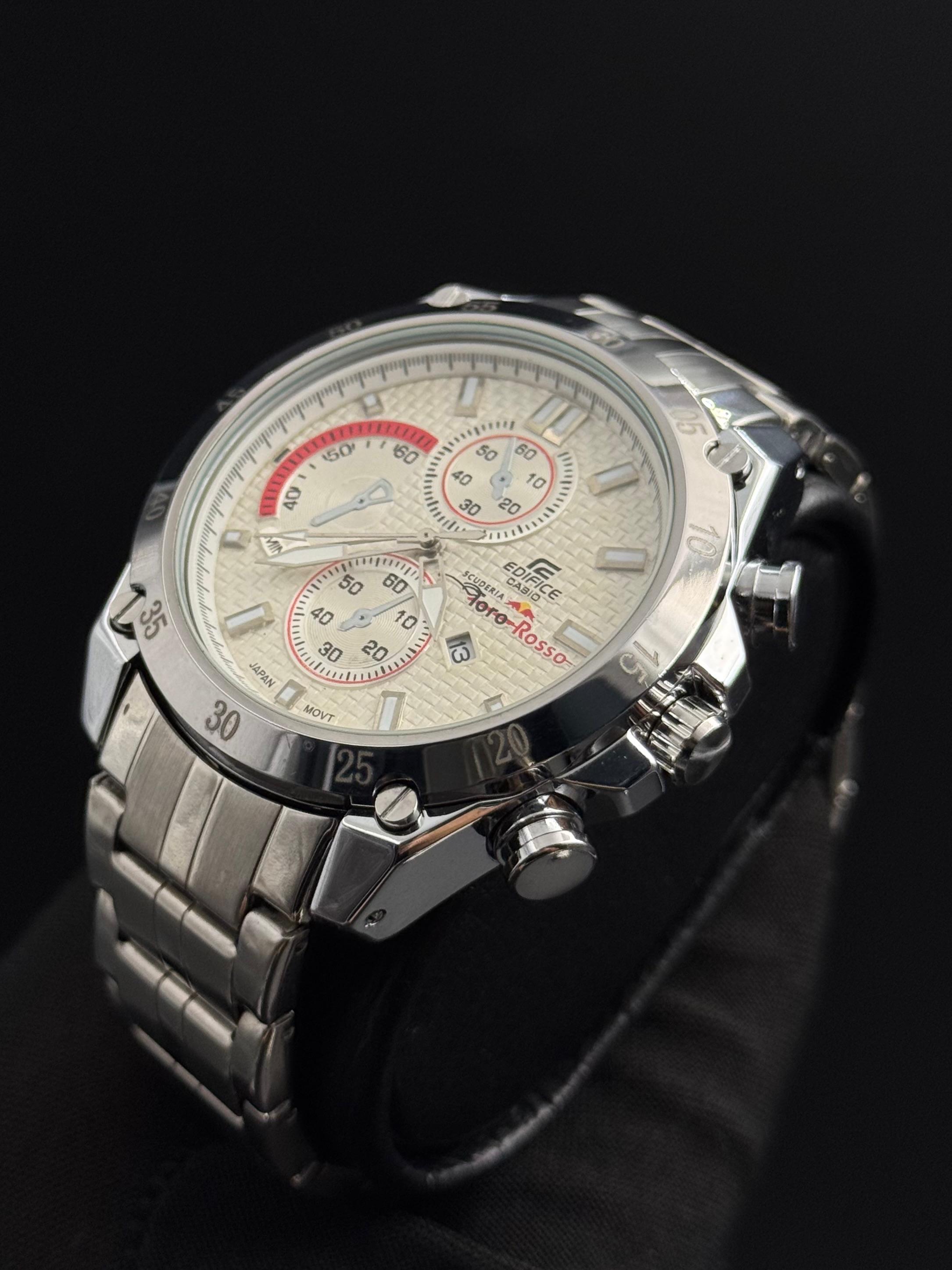 Cso Edfc Plateado Tablero Blanco Rojo