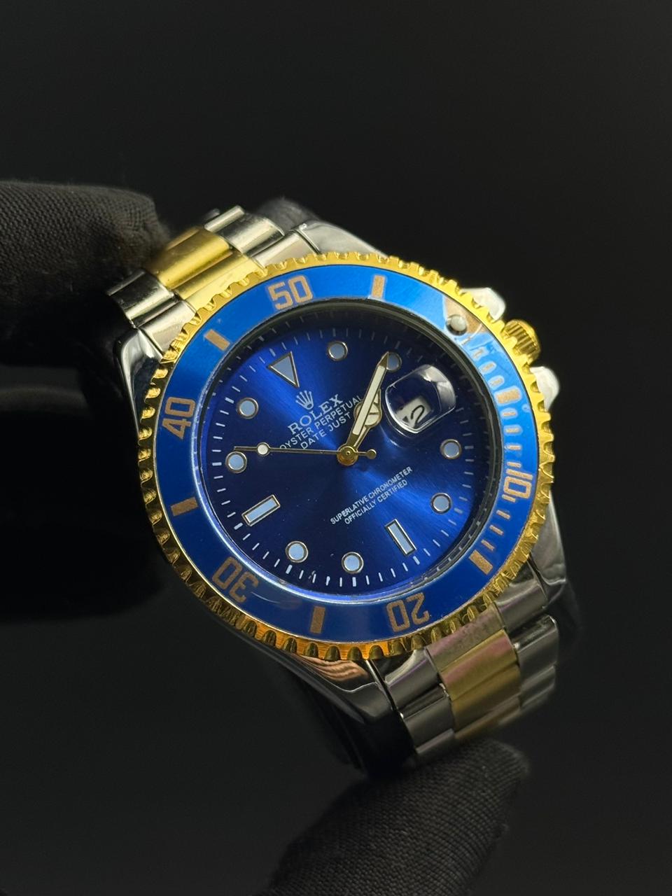 Rlx Plus New Bicolor Dorado Tablero Azul