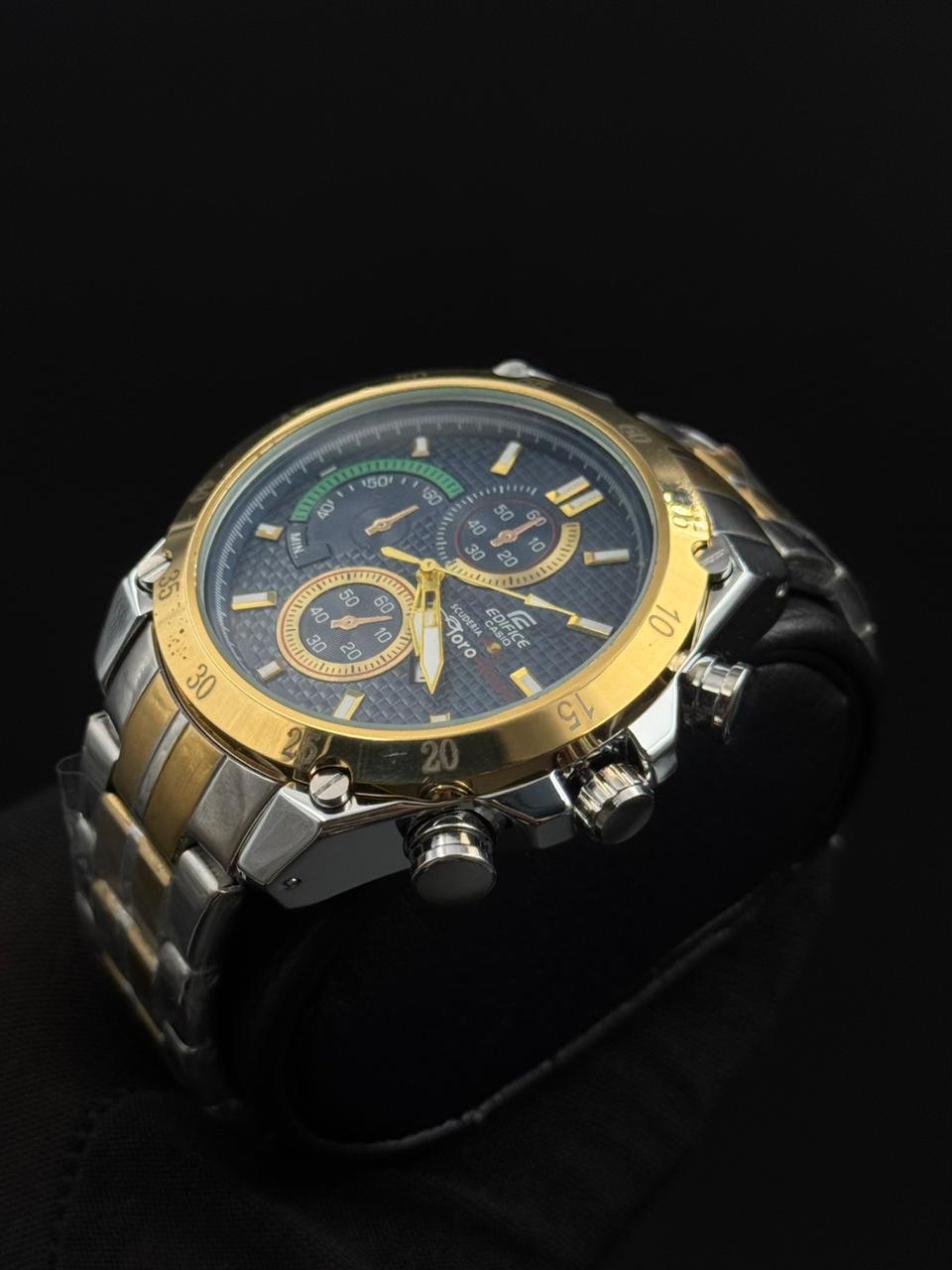 Cso Edfc Bicolor Dorado Tablero Azul Dorado