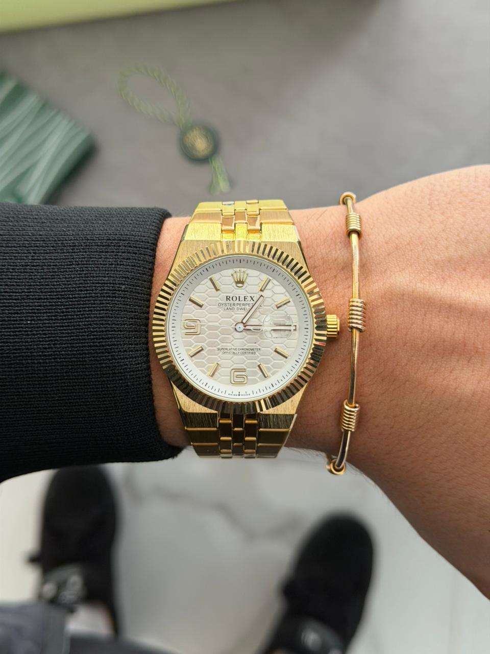 Rlx Lx Dorado Tablero Plateado