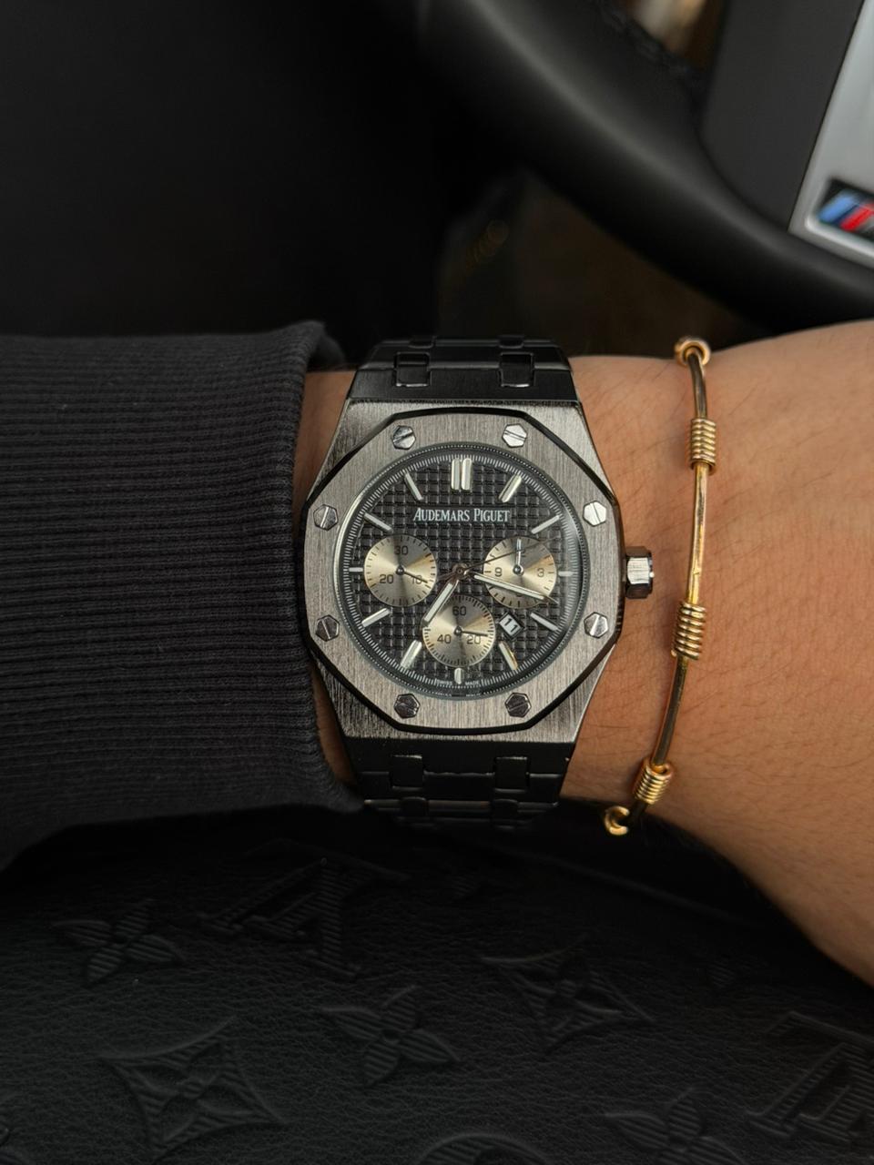 Admrs Metalico CronoNegro Tablero Negro