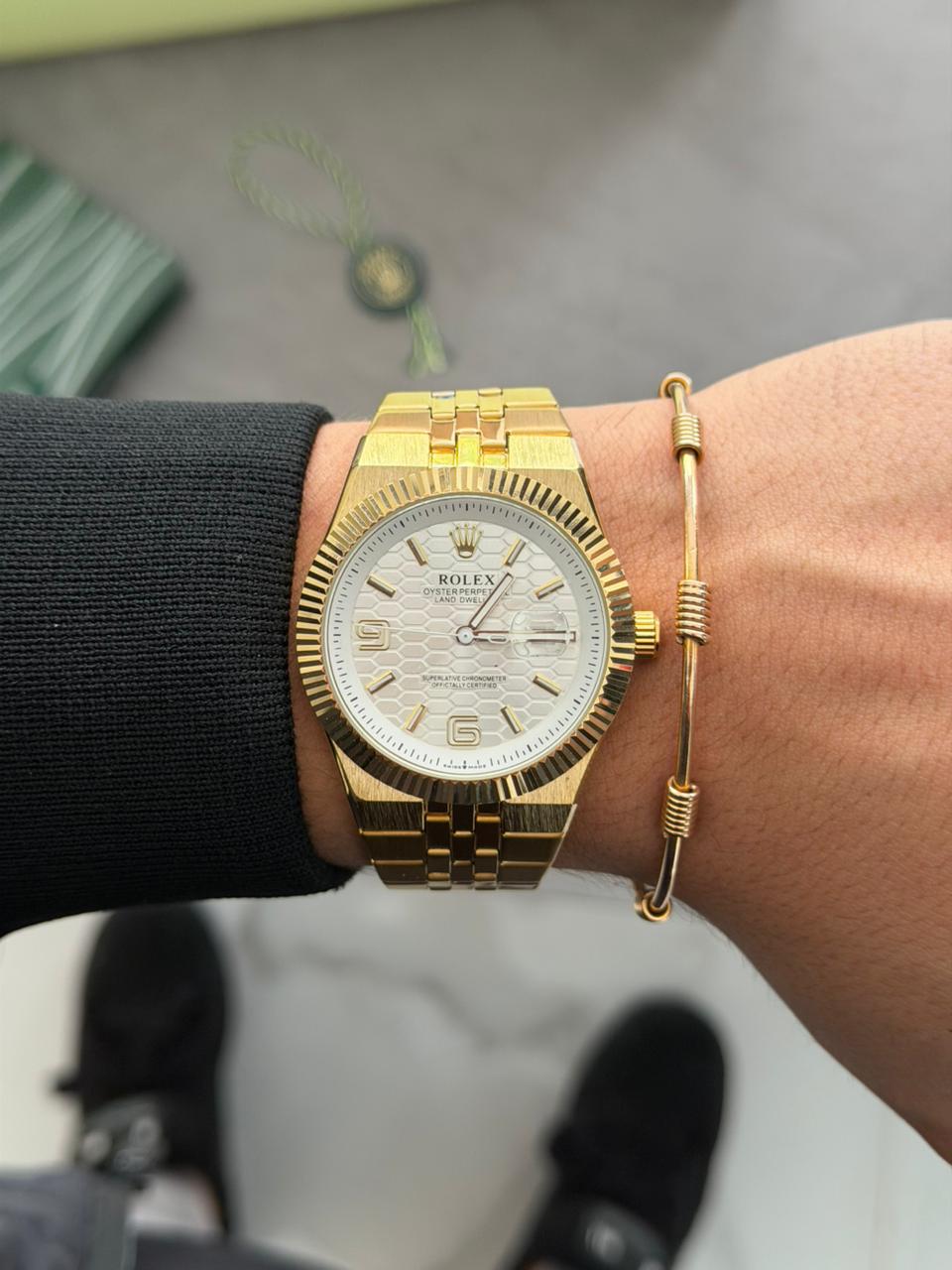 Rlx Lx Dorado Tablero Plateado