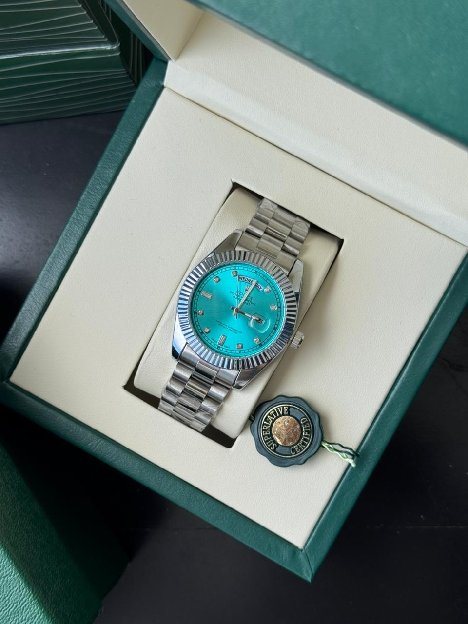 Rlx Diamond 2026 Plateado Tablero Azul Claro