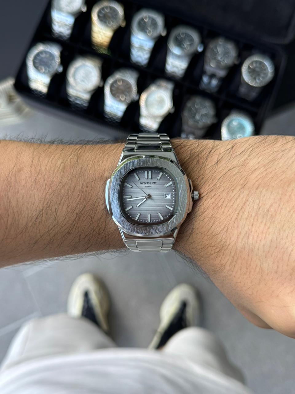 Ptk 2 Plateado Tablero Gris Claro