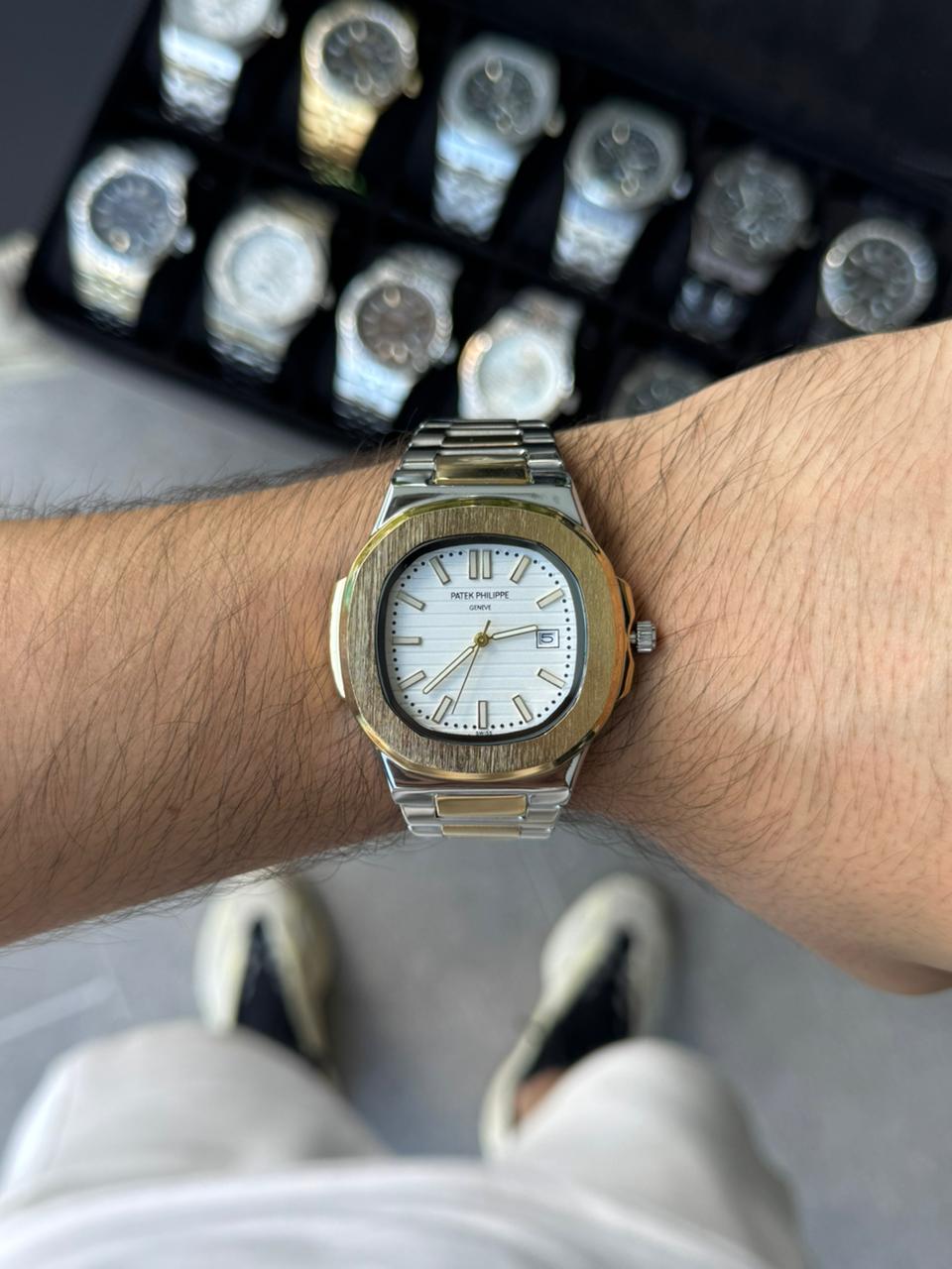 Ptk 2 Bicolor Dorado Tablero Blanco