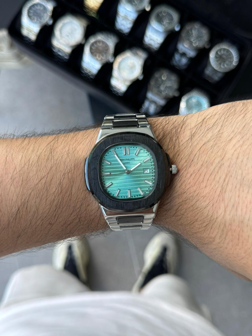 Ptk 2 Bicolor Negro Tablero Verde Claro