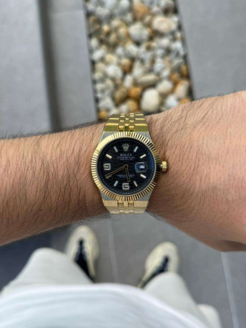 Rlx Lx Dorado Tablero Negro