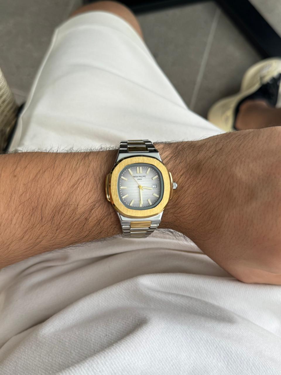 Ptk 2 Bicolor Dorado Tablero Gris Claro