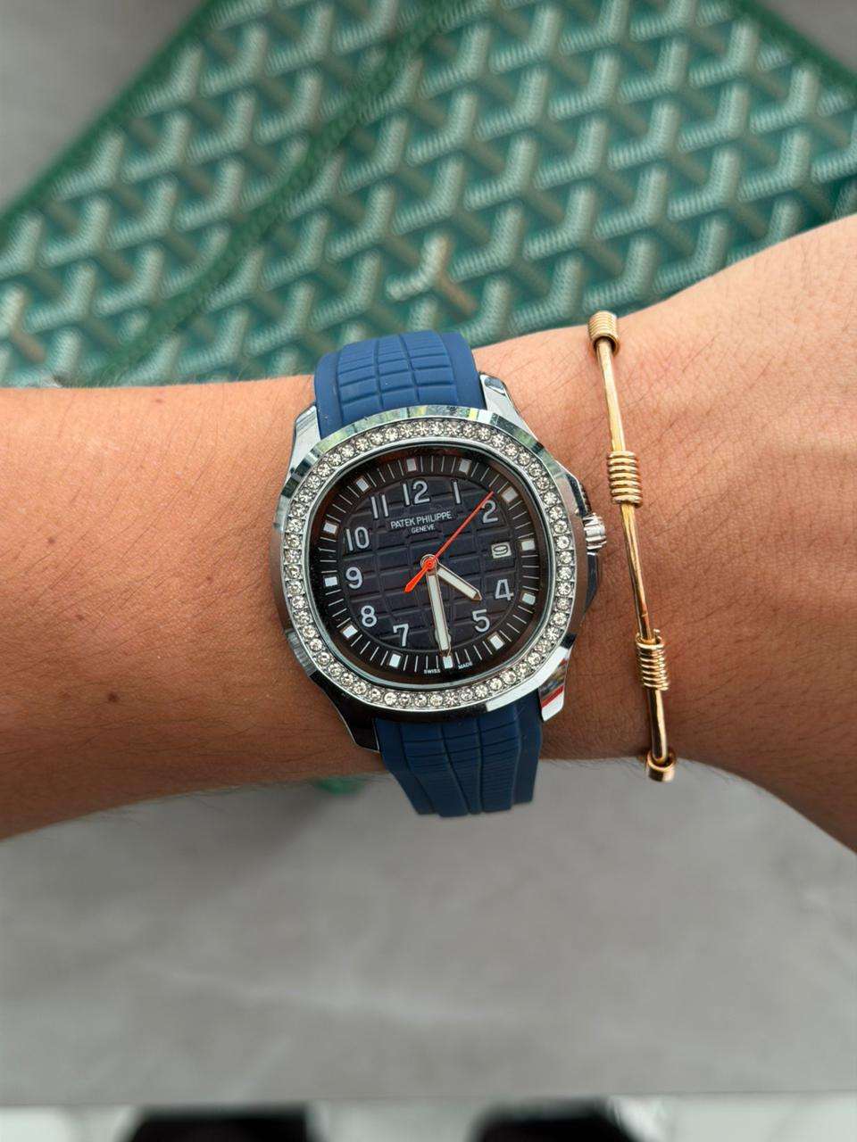 Ptk Circones Goma Azul Tablero Azul Plateado