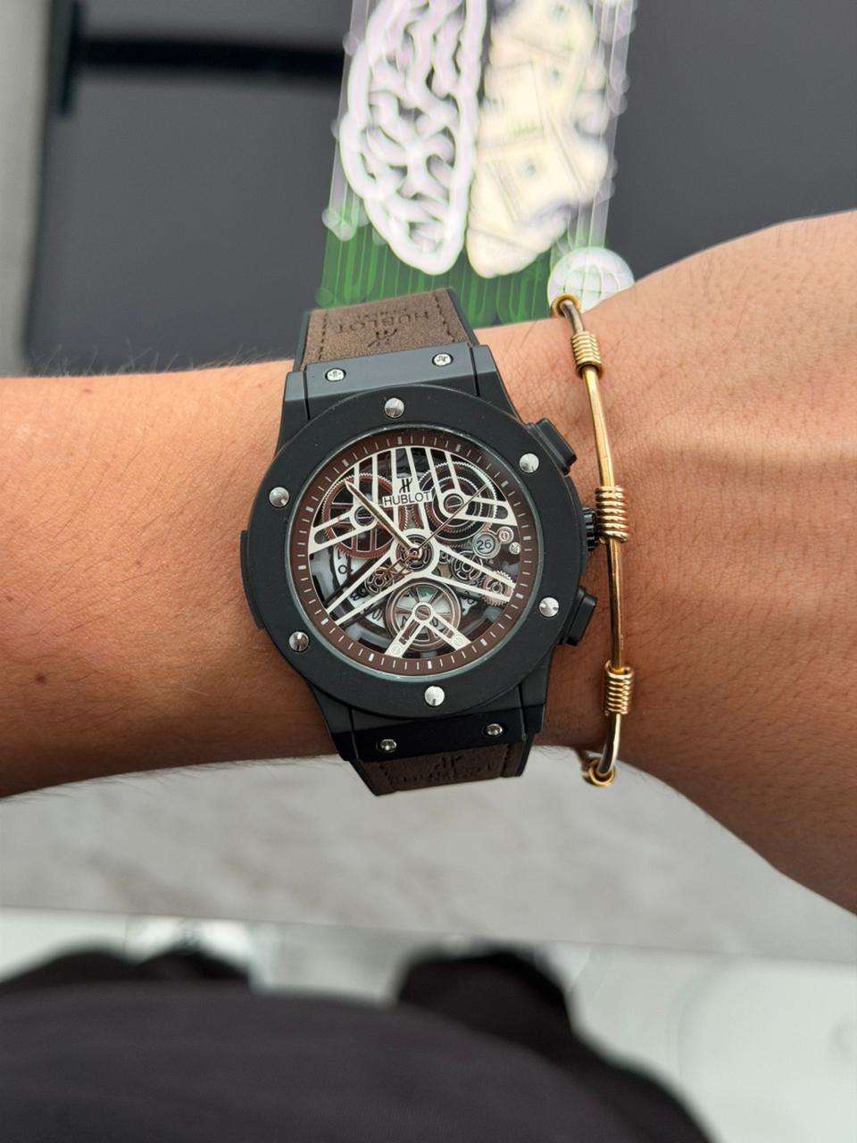 Hblt Luxe Correa Cafe Tablero Cafe Negro