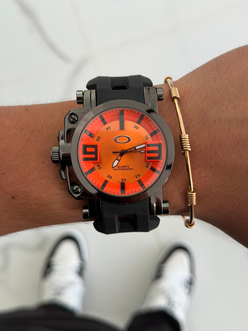 Okl 93 Goma Negra Tablero Naranja